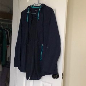 Navy Rain Jacket